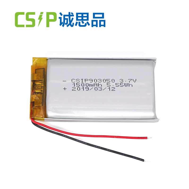 1500mAh 3.7V Lithium Ion Rechargeable Battery 903050 CSIP Battery Direct Sales Factories