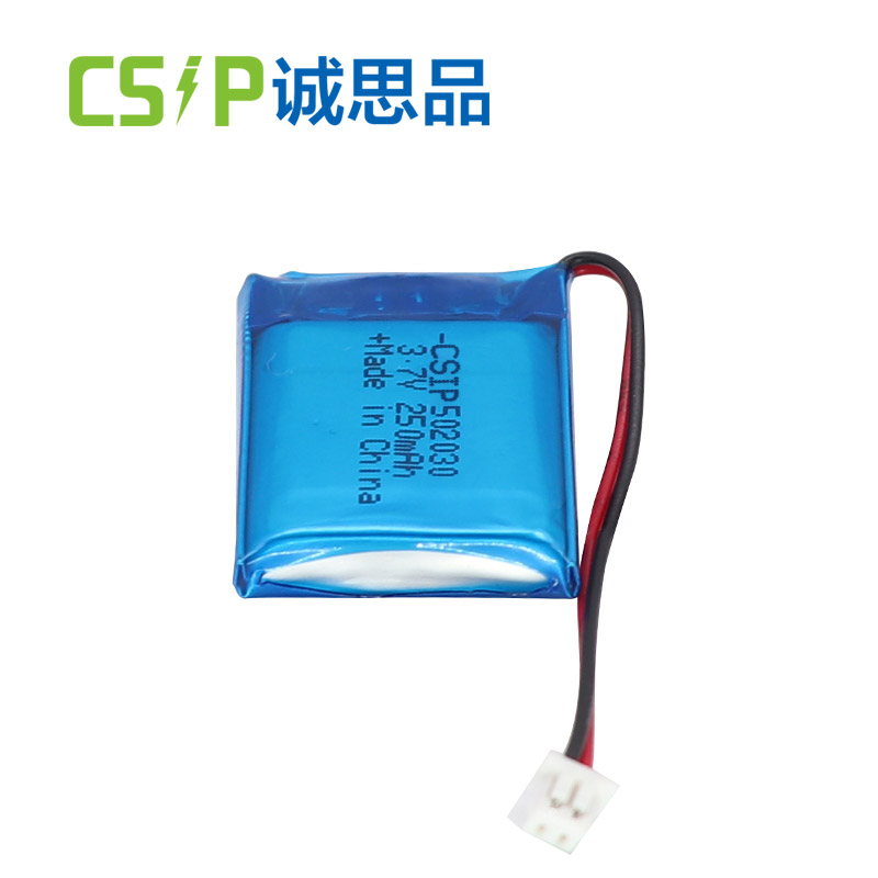 3.7V 250mAh Lipo Rechargeable Lithium Polymer OEM  Manufacturers 502030 CSIP Lithium Batteries