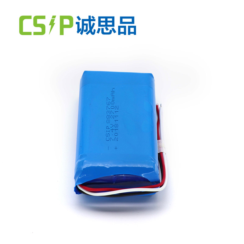 7.4V 2700mAh Custom Lithium Polymer Battery Packs Direct Sales Factories 883767 CSIP