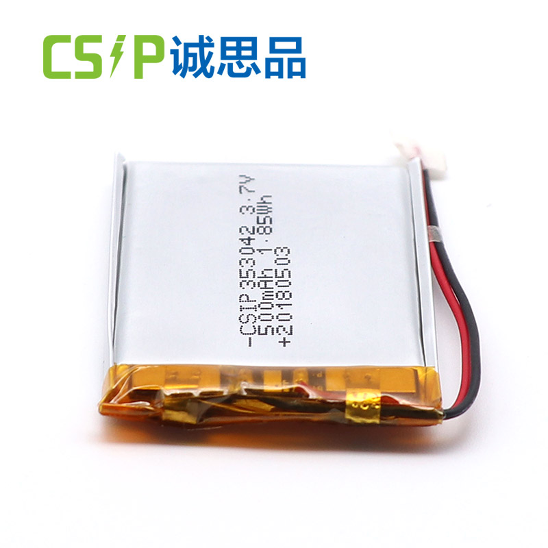 Wholesale Custom Lithium Polymer Lipo Batteries 353042 500mAh 3.7 Battery Manufacture Factory-CSIP