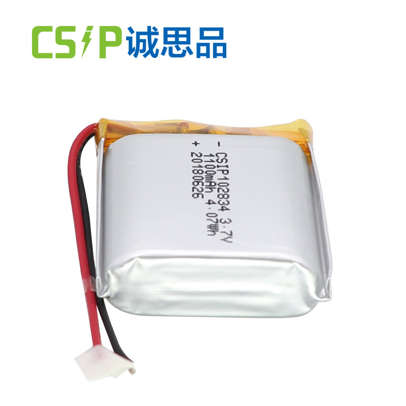 1100mAh 3.7V Portable Lithium Ion Battery Rechargeable 102834 CSIP