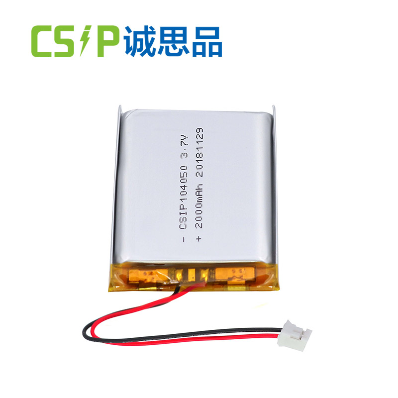 3.7V 2000mAh 104050 rechargeable portable lipo digital lithium ion energy storage battery lithium polymer battery 104050
