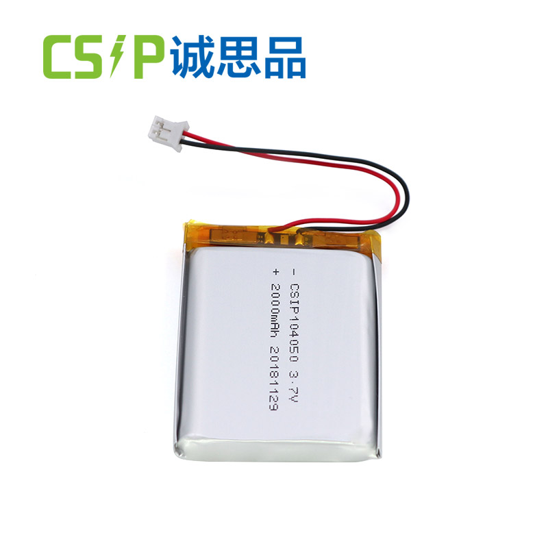 3.7V 2000mAh 104050 rechargeable portable lipo digital lithium ion energy storage battery lithium polymer battery 104050