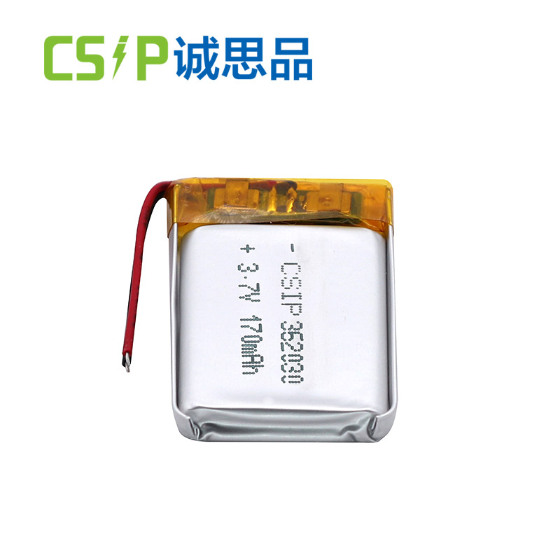  lithium polymer battery 3.7V 362030 170mAh lithium ion battery