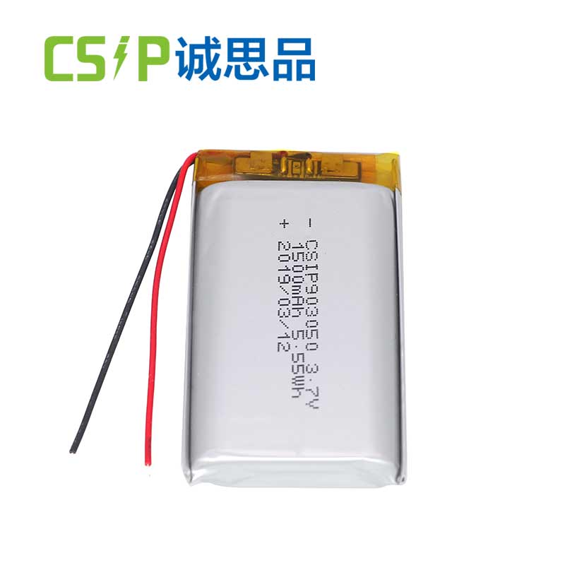 903050 1500mAh 3.7 v lithium ion rechargeable battery