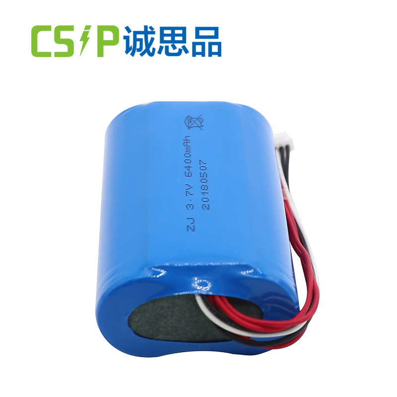 Rechargeable 18650 Battery 3.7v Lithium Ion Battery 18650 6400mAh Supplier CSIP