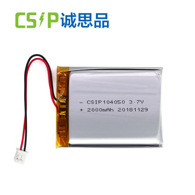 3.7V 2000mAh 104050 rechargeable portable lipo digital lithium ion energy storage battery lithium polymer battery 104050