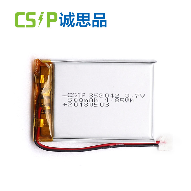 Wholesale Custom Lithium Polymer Lipo Batteries 353042 500mAh 3.7 Battery Manufacture Factory-CSIP