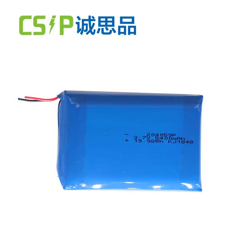 Shenzhen Custom Portable Energy 3.7V 204059 5400mAh Lipo Rechargeable Battery Lithium Ion Battery Pack-CSIP