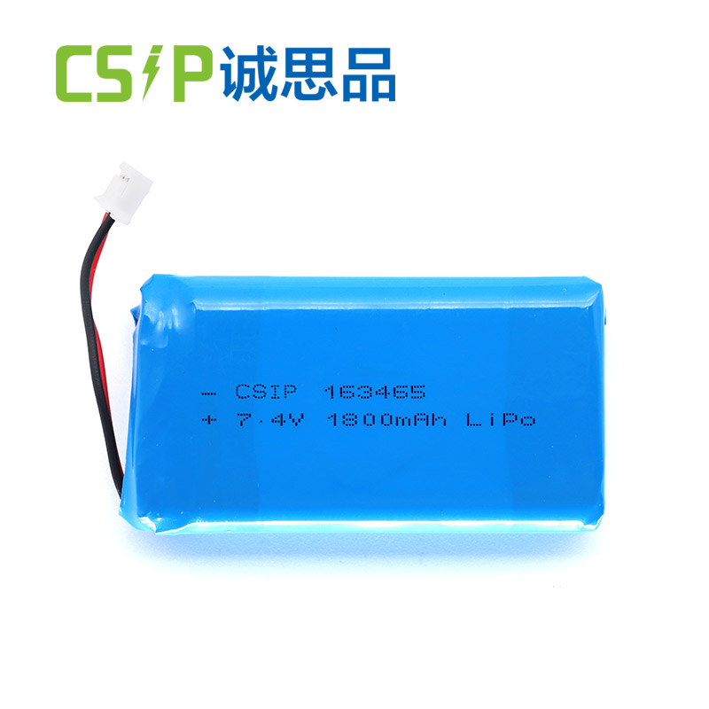 163465 1800mAh Lithium Li Ion Polymer Battery Energy Storage Rechargeable Battery Cell - CSIP